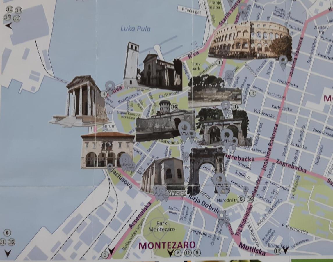 Apartment Monte Zaro Pula Dış mekan fotoğraf